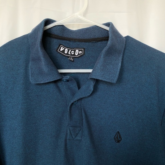 Volcom Mulligan Mock Twist Pique Polo - Picture 3 of 11